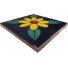 Mexican Talavera Tile Sunflower 10
